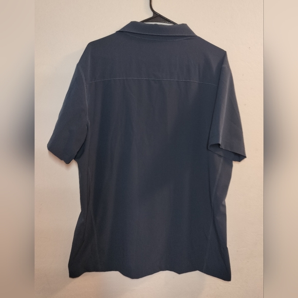 Kuhl Tufflex Men's Renegade Shirt Button Down Short Sleeves Blue Size L Pre-own - Picture 6 of 12